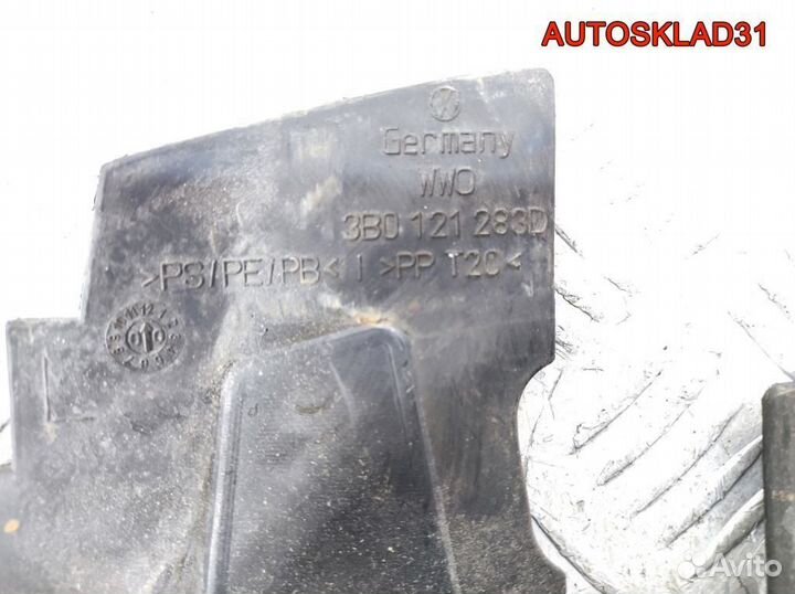 Воздуховод радиатора левый VW Passat B5 3B0121283D