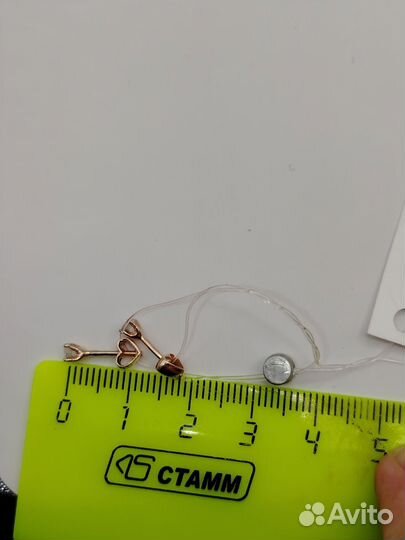 Золотые серьги с бриллиантами