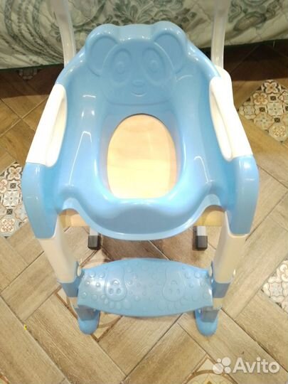 Сидушка на унитаз со ступенькой