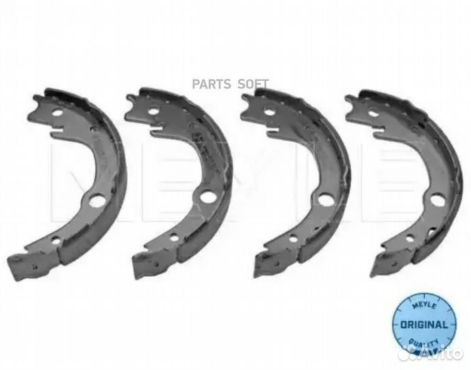 Meyle 30145330007 Колодки тормозные toyota avensis