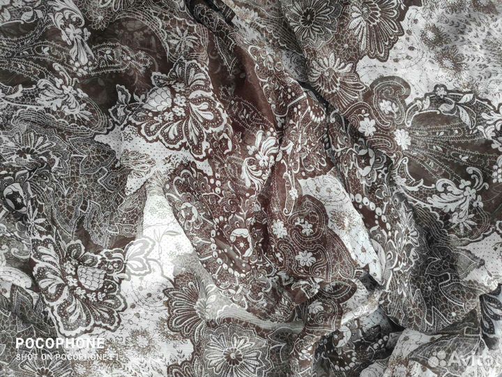 Шифон/ шелк натуральный(8видов)