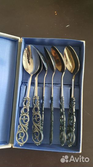 Ложки десертные мельхиор