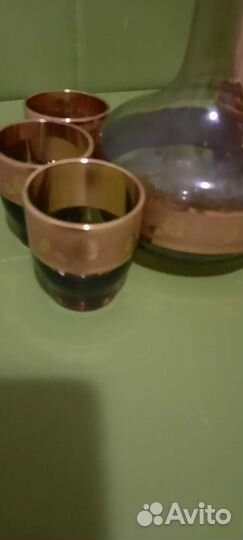 Графин с рюмками СССР