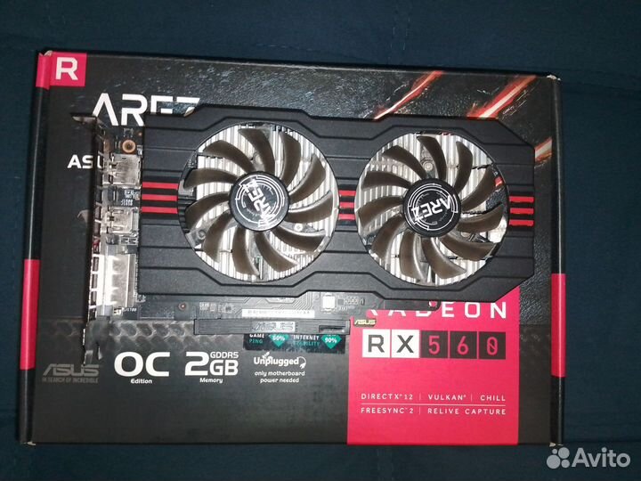 Asus AMD Radeon RX 560 arez