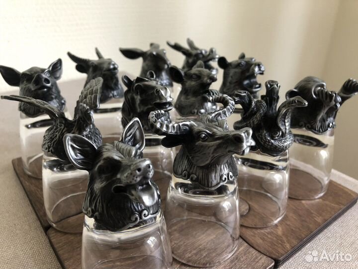 Набор рюмок перевёртышей