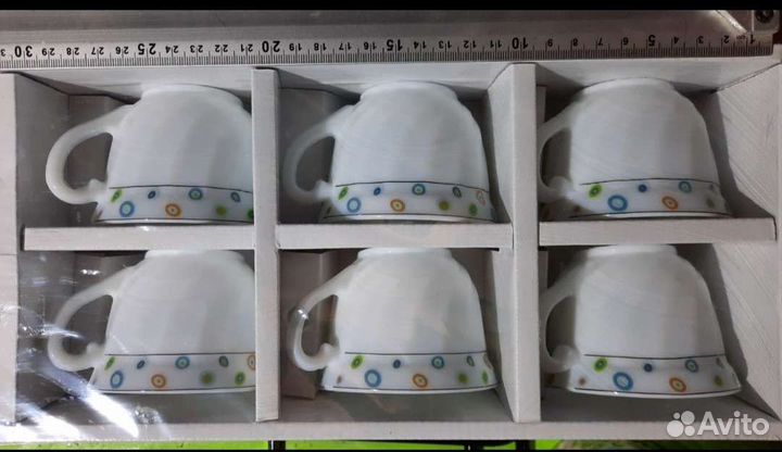 Набор посуды чайный сервиз 12 предметов