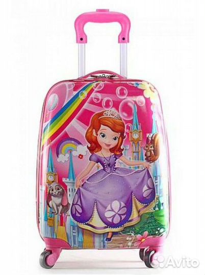 Детский чемодан на колесах Princess Sofia