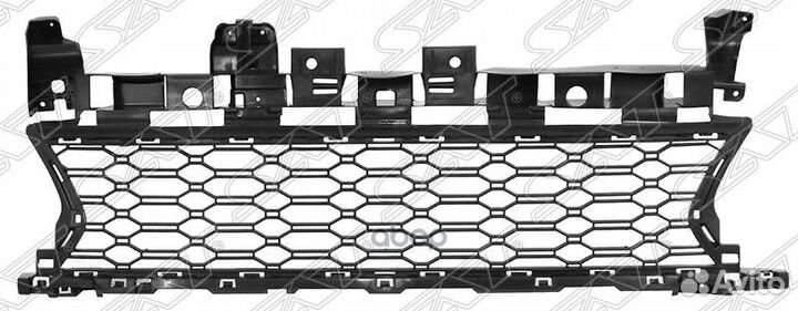 Решетка в бампер renault sandero 14-18