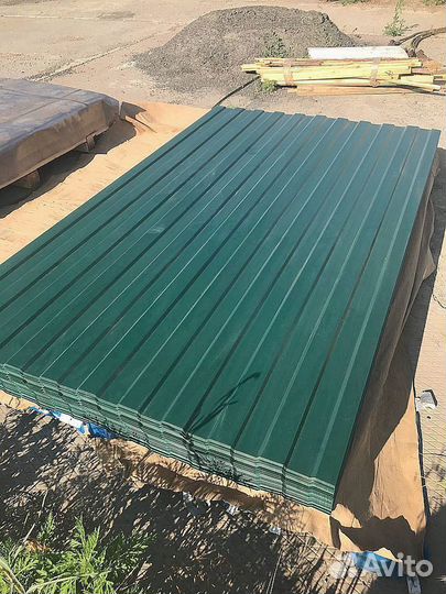 Профнастил С-8 0,45 RAL 6005 зеленый