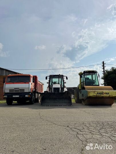 Услуги экскаватора погрузчика (спецтехники)