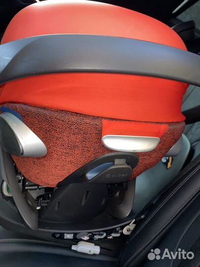 Автолюлька/ автокресло cybex cloud z size без базы