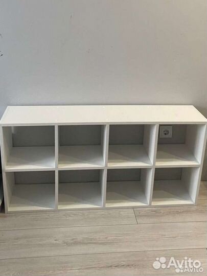 Тумба под телевизор лофт 8 секций