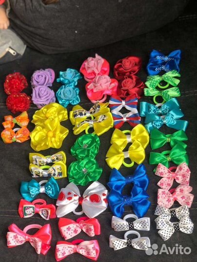 Резинки для волос ручной работы