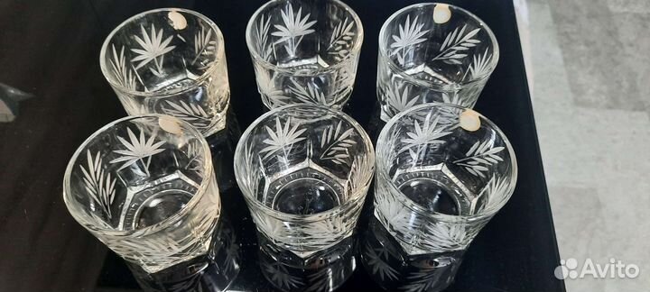 Стопки хрустальные СССР