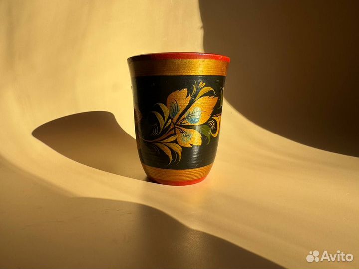 Стакан хохлома карандашница
