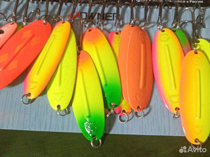 Набор форелевых блесен