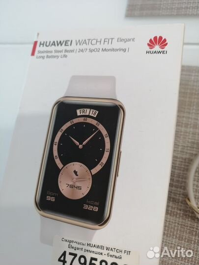 Huawei watch fit elegant смарт часы