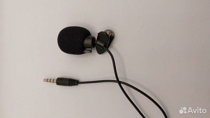 Микрофон-прищепка для телефона/планшета