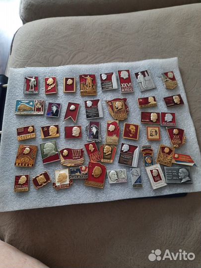 Коллекция значков о Ленине 193 шт