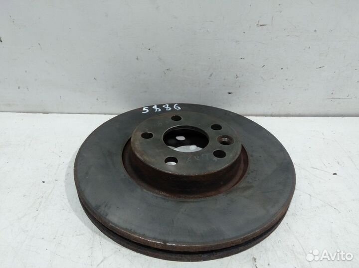 Диск тормозной передний вентилируемый Freelander 2