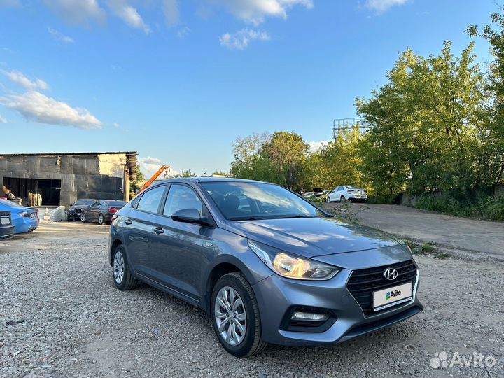 Hyundai Solaris 1.6 МТ, 2019, 135 000 км