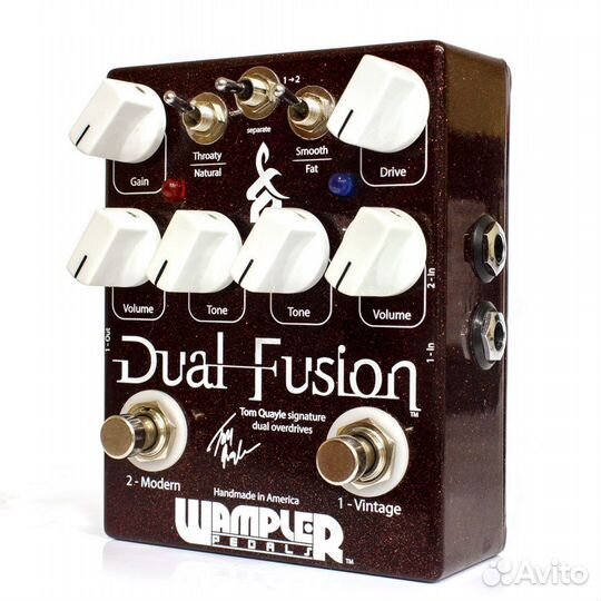 Wampler Pedals dual fusion Педаль овердрайв