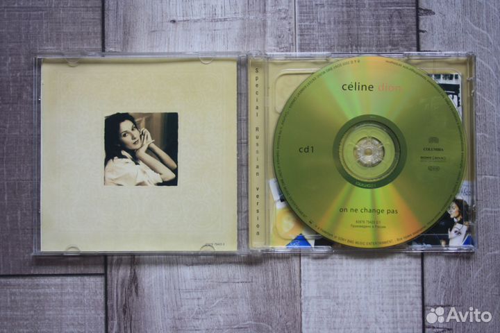 Céline Dion. On Ne Change Pas двойной аудио CD