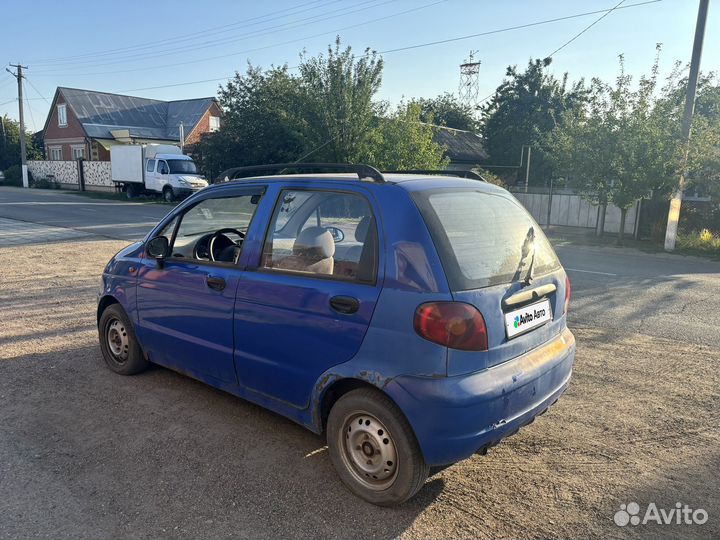 Daewoo Matiz 0.8 МТ, 2003, 200 000 км