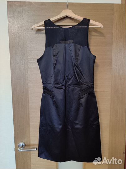 Платье женское вечернее чёрное NafNaf 44р