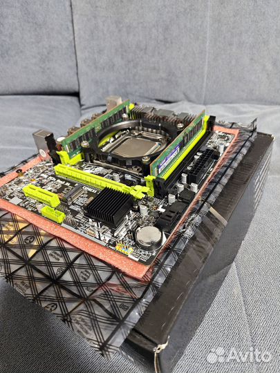 Комплект Xeon 2630v2 16Гб + ssd с Windows