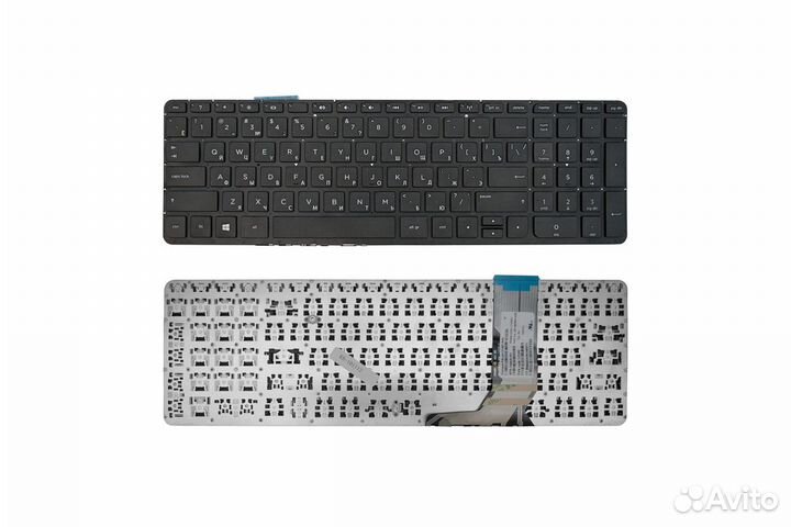 Клавиатура для ноутбука HP envy 15-j000 черная
