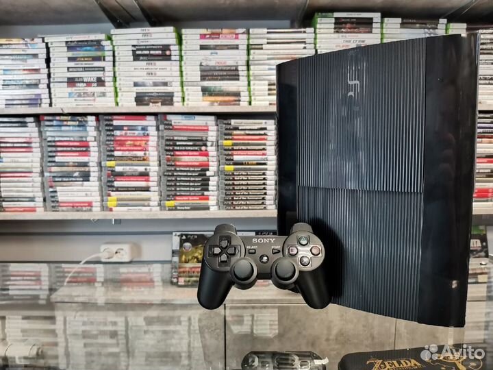 Playstation 3 Super Slim Прошитая 1000gb