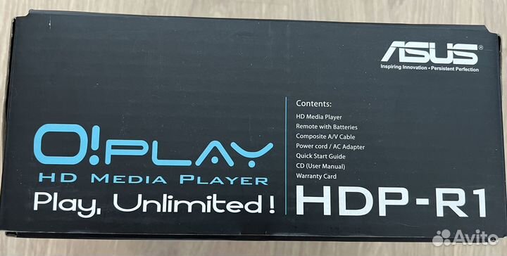 Медиаплеер asus OPlay HDP-R1