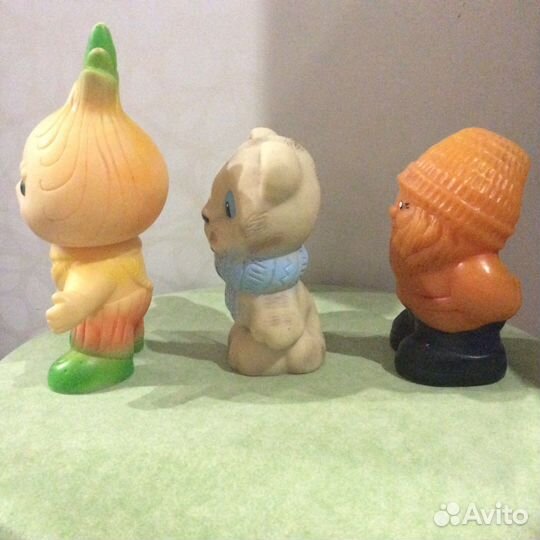 Резиновые игрушки 15 шт СССР