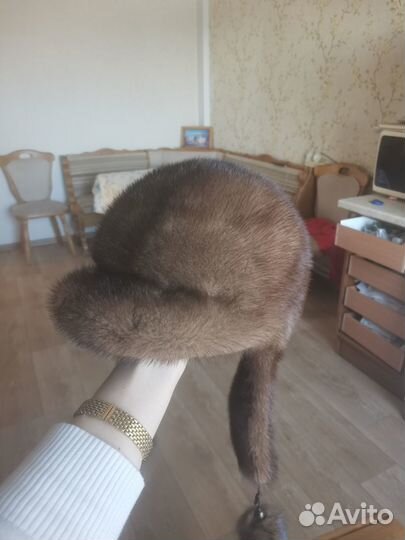 Шапка норковая женская