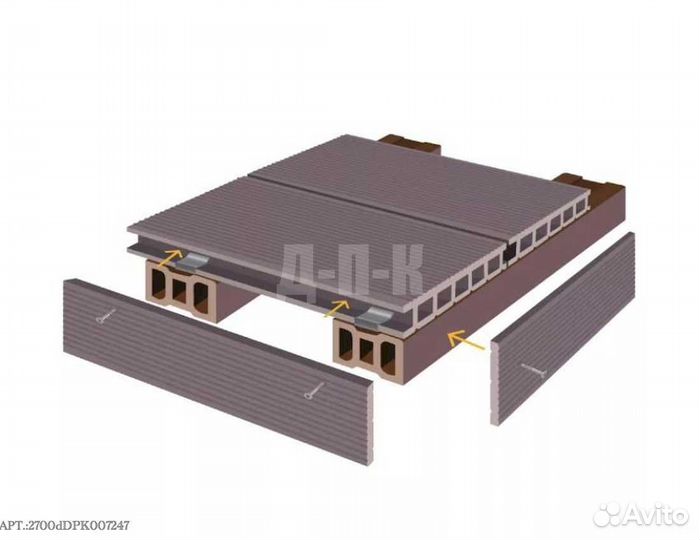 Террасная доска дпк