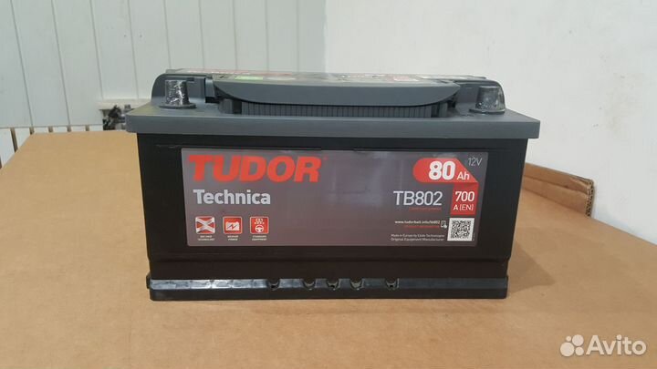 Аккумулятор бу tudor TB802