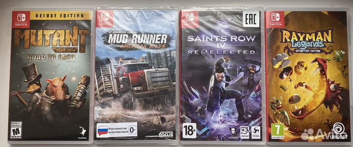 Игры для nintendo switch