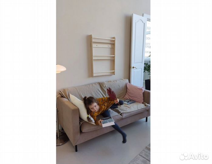 Полка трёхъярусная книжная