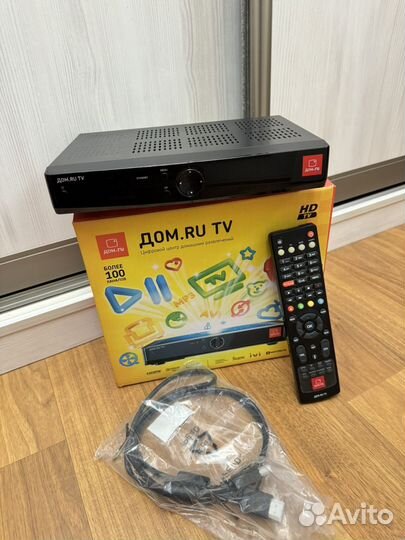 Телевизионная приставка дом ру
