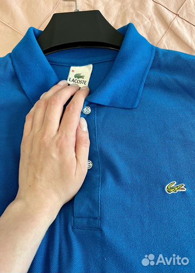 Футболка поло мужская 48 50 Lacoste рубашка