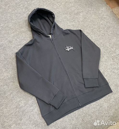 Зип худи stussy