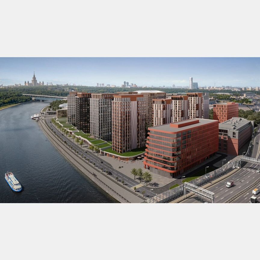 2-к. квартира, 136 м², 17/18 эт.