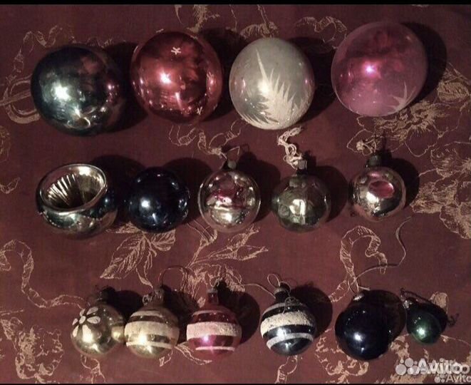 Елочные игрушки СССР