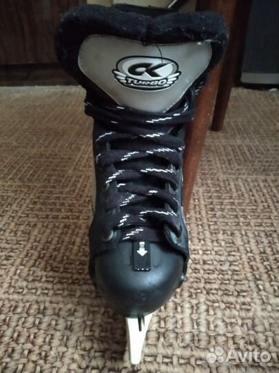 Коньки хоккейные детские раздвижные