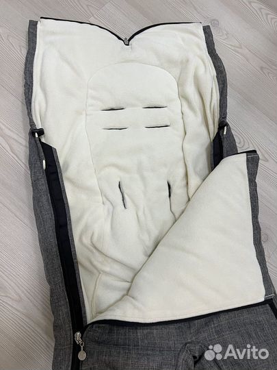 Муфта для ног Stokke Black Melange