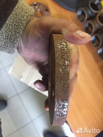 Фланец стальной плоский 12820-80, PN16, DN20, 5 шт