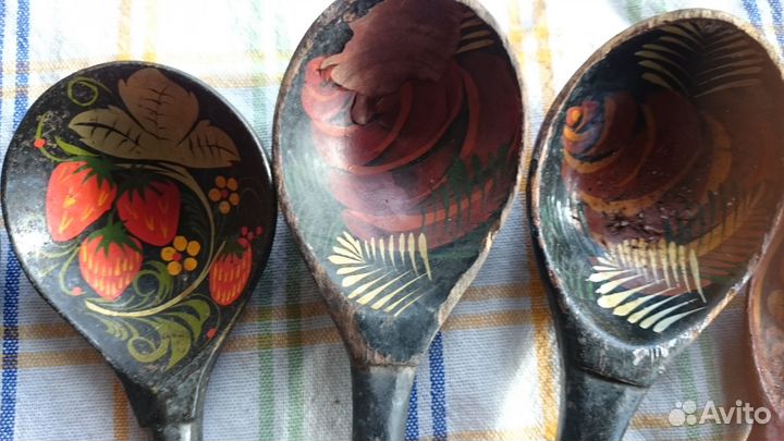 Деревянные ложки(хохлома)