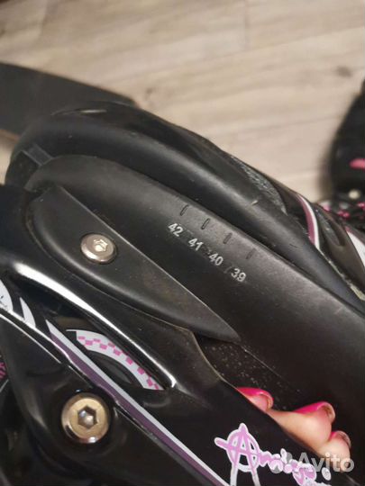 Роликовые коньки женские 39 размер