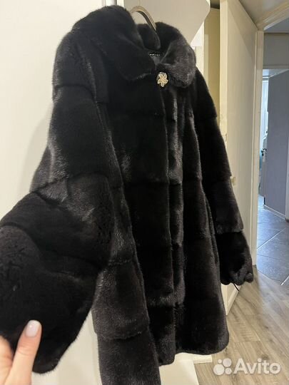 Шуба норка натуральная